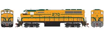 GP40-2L EMD 270 of the Maine Central - digital sound fitted