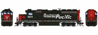 GP40-2 EMD 7677 of the Southern Pacific 