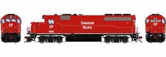 GP40-2 EMD 4650 of the Canadian Pacific 
