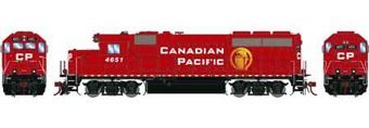 GP40-2 EMD 4651 of the Canadian Pacific (Beaver) 