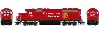 GP40-2 EMD 4654 of the Canadian Pacific (Beaver) 