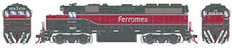 GP40-2 EMD 3007 of the Ferromex