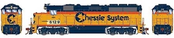 GP40-2 EMD 6129 of the CSX 