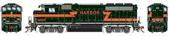 GP40-2L EMD 4020 of the Indiana Harbor Belt 