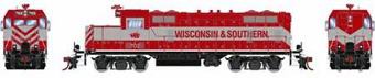 GP7U EMD 702 of the Wisconsin and Southern - digital sound fitted
