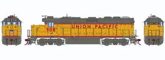 GP40-2 EMD 908 of the Union Pacific - digital sound fitted
