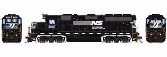 GP40-2 EMD 3007 of the Norfolk Southern - digital sound fitted