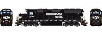 GP40-2 EMD 3050 of the Norfolk Southern - digital sound fitted