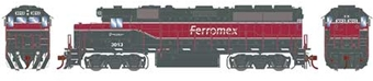 GP40-2 EMD 3013 of the Ferromex - digital sound fitted