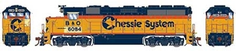 GP40-2 EMD 6804 of the Chessie - digital sound fitted