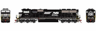 EMD SD60E 7019 of the Norfolk Southern - digital sound fitted