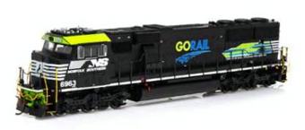 EMD SD60E 6963 of the Norfolk Southern (GoRail) - digital sound fitted