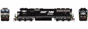 EMD SD60E 6934 of the Norfolk Southern - digital sound fitted
