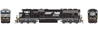 SD60 EMD 6913 of the Norfolk Southern - digital sound fitted