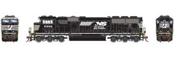 SD60 EMD 6986 of the Norfolk Southern - digital sound fitted