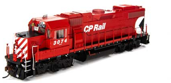 GP38-2 EMD 3074 of the Canadian Pacific - digital sound fitted