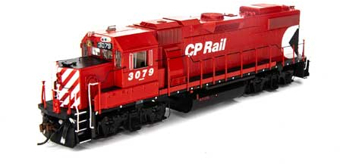 GP38-2 EMD 3079 of the Canadian Pacific - digital sound fitted