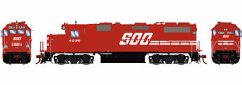 GP39-2 EMD 4598 of the Soo Line - digital sound fitted