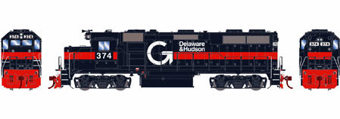 GP39-2 EMD 374 of the Delaware and Hudson (Guilford) 
