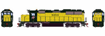 GP50 EMD 5053 of the Chicago and Northwestern - digital sound fitted