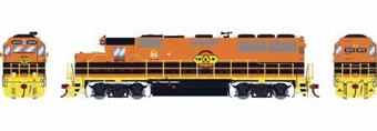 GP50 EMD 5010 Phase 1 of the Toledo Peoria and Western - digital sound fitted