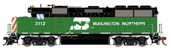 GP50 EMD 3126 of the Burlington Northern