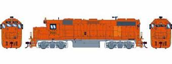 GP38-2 EMD 700 of the Elgin Joliet and Eastern - digital sound fitted
