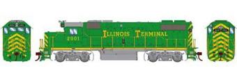 GP38-2 EMD 2001 of the Illinois Terminal - digital sound fitted