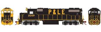 GP38-2 EMD 2059 of the Pittsburgh and Lake Erie - digital sound fitted