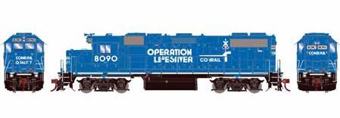 GP38-2 EMD 8090 of Conrail (Operation Lifesaver) 