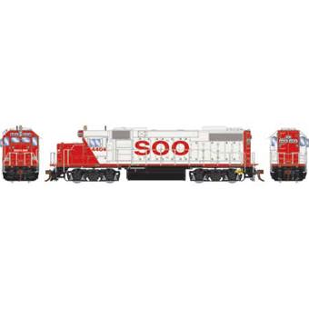 GP38-2 EMD 4404 of the Soo Line 