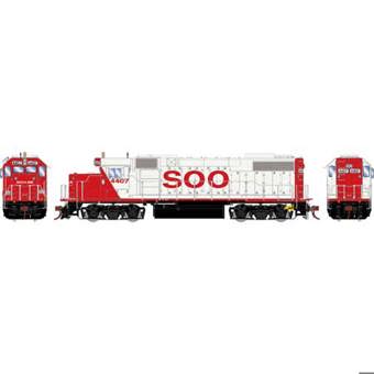 GP38-2 EMD 4407 of the Soo Line 