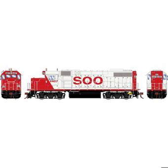 GP38-2 EMD 4407 of the Soo Line - digital sound fitted