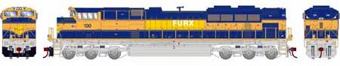SD70M-2 EMD 102 of the FURX 