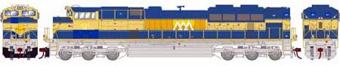 SD70M-2 EMD 432 of the Vermont 