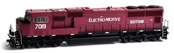 SD70M EMD 7021 of the EMD Lease - digital sound fitted