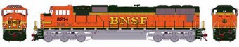 SD75M EMD 8240 of the Santa Fe - digital sound fitted