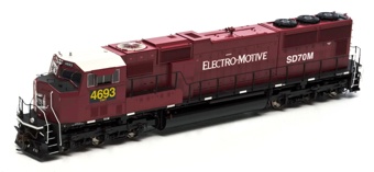 SD70M EMD 4697 of CSX - digital sound fitted
