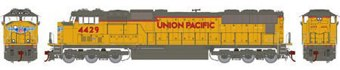 SD70M EMD 4331 of the Union Pacific - digital sound fitted
