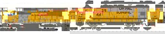 SD70M EMD 4331 of the Union Pacific - digital sound fitted