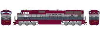 SD70M EMD 7000 of the EMD Demo 