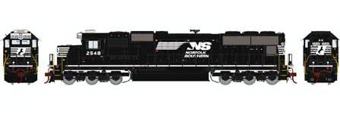 SD70 EMD 2548 of the Norfolk Southern 