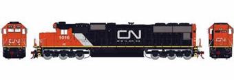 SD70 EMD 1016 of the Canadian National (ex-IC) 