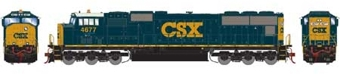 SD70M EMD 4677 of CSX 