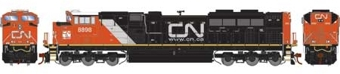 SD70M-2 EMD 8898 of the Canadian National