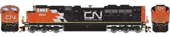 SD70M-2 EMD 8934 of the Canadian National - digital sound fitted