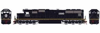 EMD SD70 1000 of the Illinois Central (Yellow Stripe) - digital sound fitted