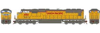SD70M EMD 4014 of the Union Pacific - digital sound fitted
