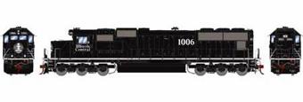 EMD SD70 1006 of the Illinois Central (White Stripe) - digital sound fitted