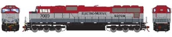 SD70M EMD 7003 of the Electro-Motive - digital sound fitted